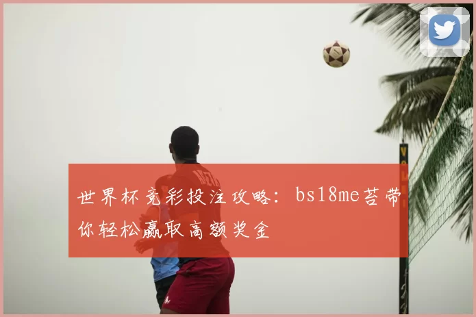 世界杯竞彩投注攻略:bs18me苔带你轻松赢取高额奖金