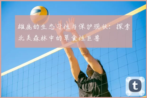 雄鹿的生态习性与保护现状：探索北美森林中的草食性巨兽