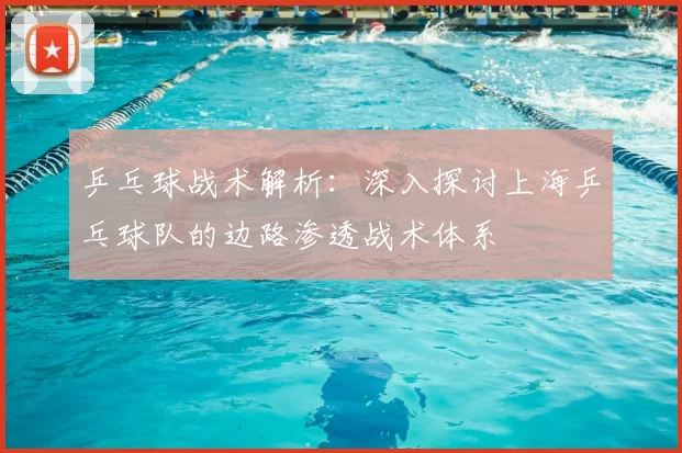 乒乓球战术解析：深入探讨上海乒乓球队的边路渗透战术体系